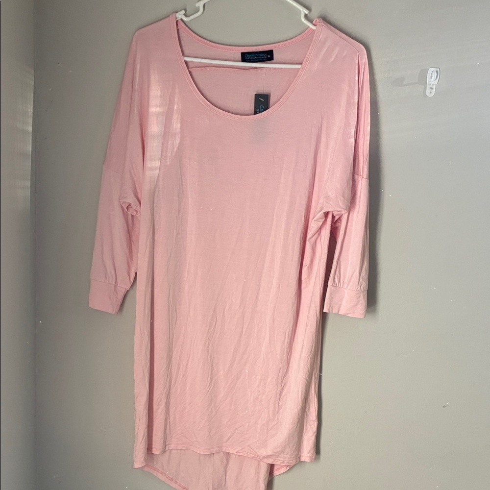 Chic Pink Tunic Top